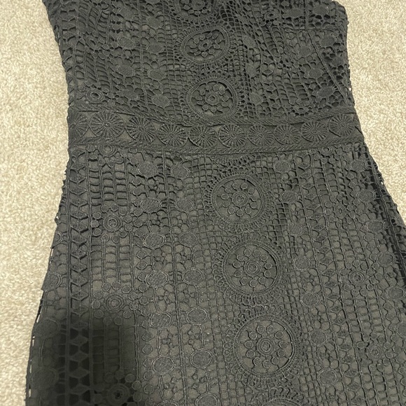 Black lace dress with tank straps by Lena - Picture 3 of 3